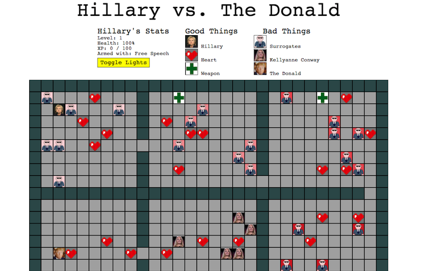 Hillary vs. The Donald